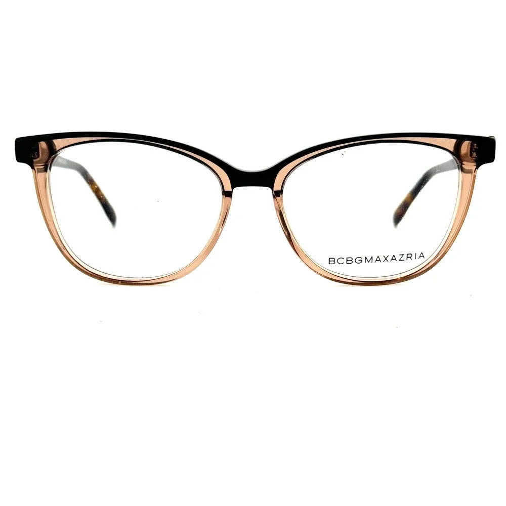 BCBGMAXAZRIA SONYA‎ Brown Combo Eyeglasses Frame 52-16-135mm H13379
